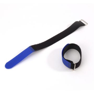 310765 Adam Hall VR 4040 BLU Klett Kabelbinder