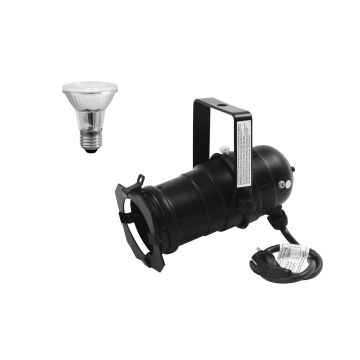 313584 eurolite PAR-20 Spot E27 sw, juego de 1