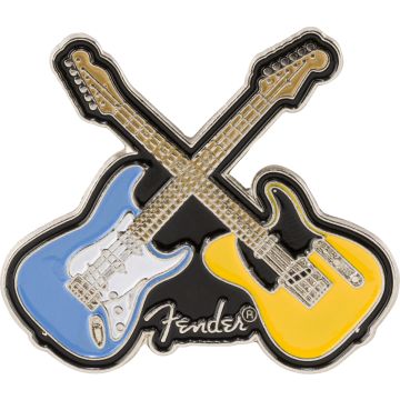 269732 Fender Crossed Guitar Emaille-Pin