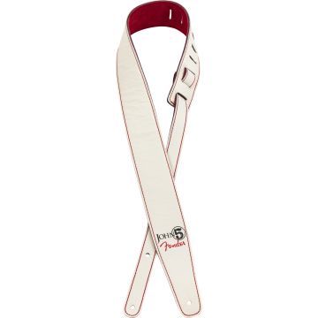 262627 Fender John 5 Leather Strap