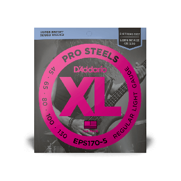 252539 DAddario EPS170-5 Bass Pro Steels