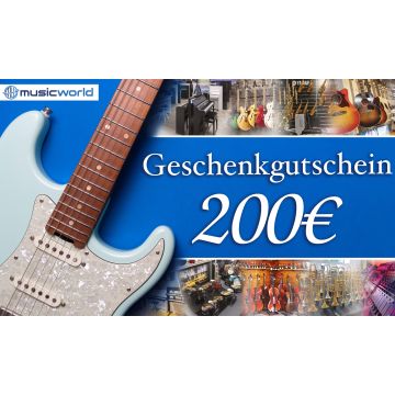 277117 music world 200-Euro Gift Certificate