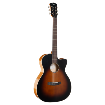 315076 Cort CORE OC con top in acero marrone burst