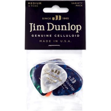 314550 Dunlop Średni kostka celuloidowa